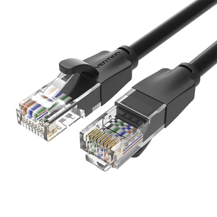 Network Cable UTP CAT6 Vention IBEBJ RJ45 Ethernet 1000Mbps 5m (black)