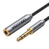 Audio cable 6.35mm male to female Vention 1m