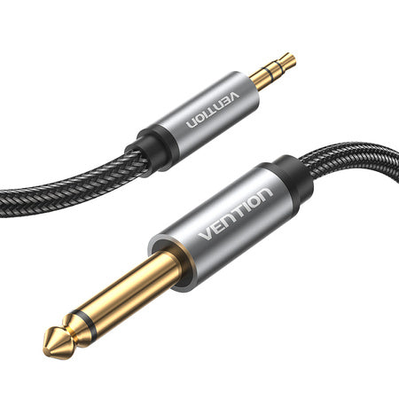 Audio cable mini jack 3.5mm male to jack 6.35mm male Vention BCYHI 3m