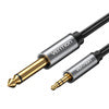 Audio cable mini jack 3.5mm male to jack 6.35mm male Vention BCYHI 3m