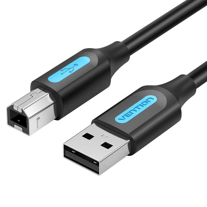 Cable USB 2.0 A to B Vention COQBI 3m (black)