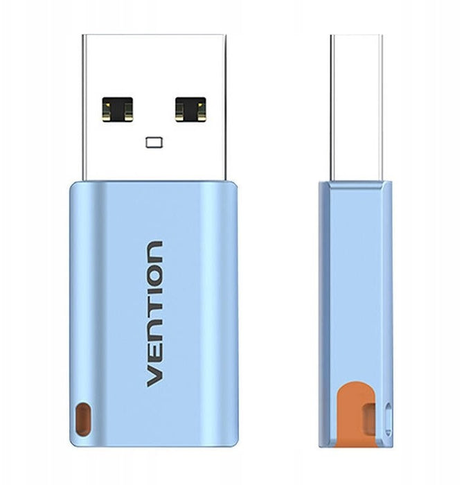 Vention USB adapter CUAH0, USB-A 3.1 male to USB-C female (gray)