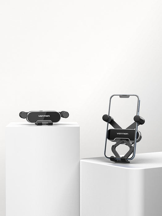 Automatic Car Phone Holder Vention KCEH0 with Clip Gray