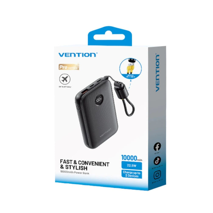 Powerbank Vention FKAB0-C Black