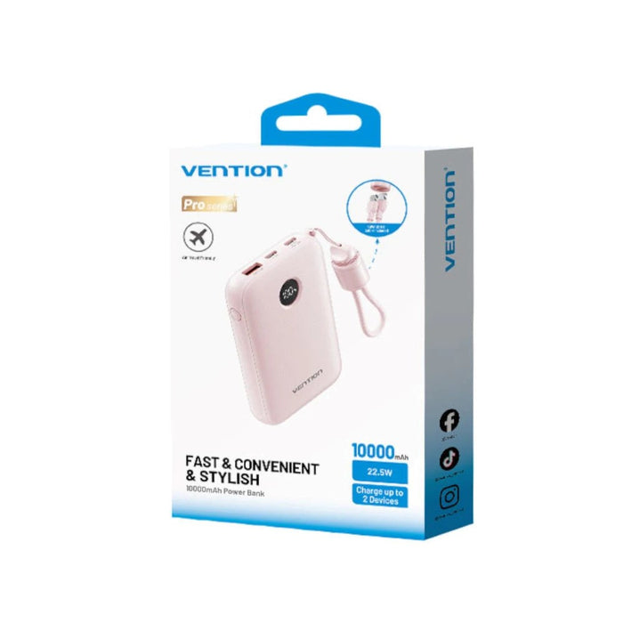 Powerbank Vention FKAP0-C Pink