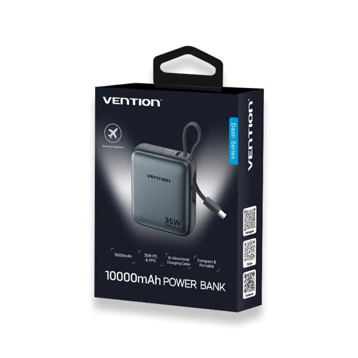 Powerbank Vention FHEH0 10000mAh 35W (Szary)