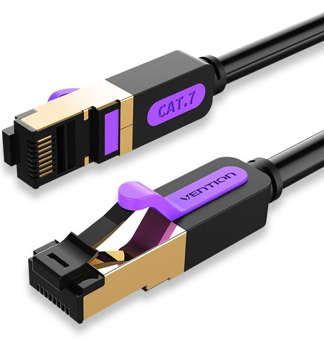 UTP Category 6 Rigid Network Cable Vention ICDBH Black 2 m