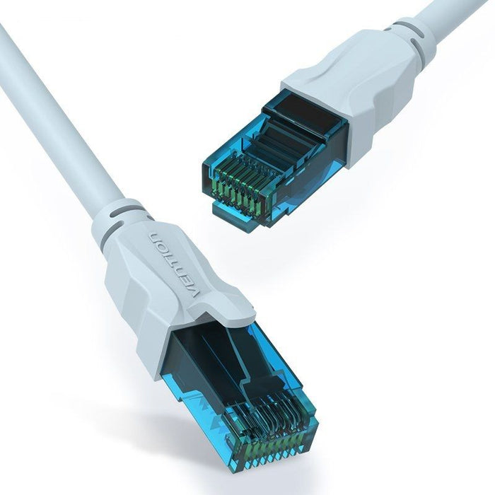 Kabel sieciowy UTP CAT5e Vention VAP-A10-S1000 RJ45 Ethernet 100Mbps 10m niebieski