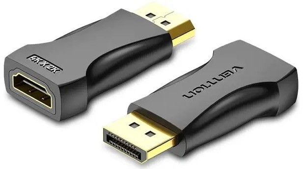Adapter HDMI female to Male Display Port Vention HBPB0 4K@30Hz (Black)