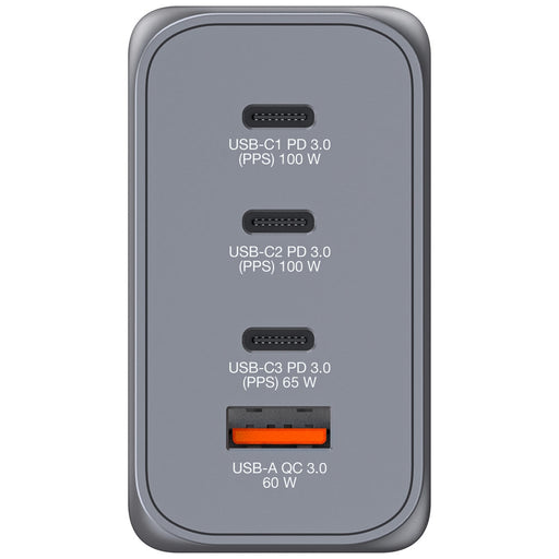 Verbatim GNC-200 GaN Charger 4 Port 200W USB A/C (EU/UK/US) - Аксесоари<<<VERBATIM памети и