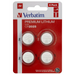 Verbatim LITHIUM BATTERY CR2025 3V 4 PACK - Литиеви батерии<<<VERBATIM батерии<<<VERBATIM<<<PolyComp