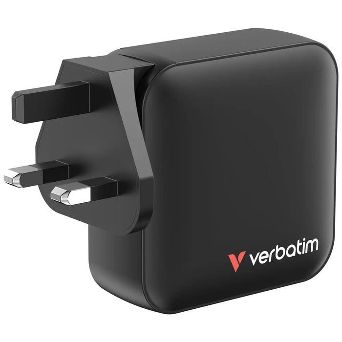 Verbatim Mini GaN Charger 165W 4 Port US plug with EU and UK adaptors - Аксесоари<<<VERBATIM памети и