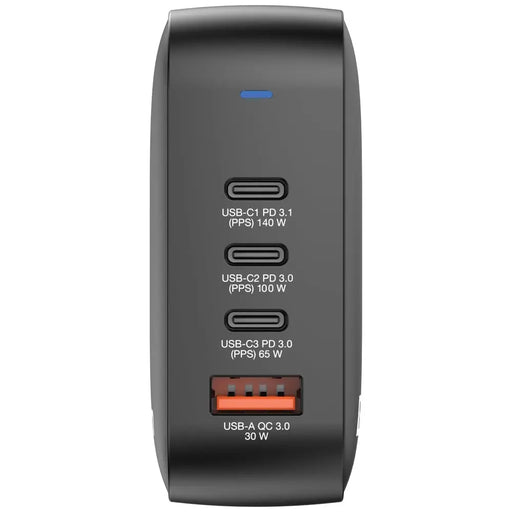 Verbatim Mini GaN Charger 165W 4 Port US plug with EU and UK adaptors - Аксесоари<<<VERBATIM памети и
