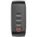 Verbatim Mini GaN Charger 165W 4 Port US plug with EU and UK adaptors - Аксесоари<<<VERBATIM памети и