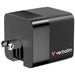 Verbatim Mini GaN Charger 65W 2 Port retractable cable display US plugs with EU and UK adaptors - Аксесоари<<<VERBATIM