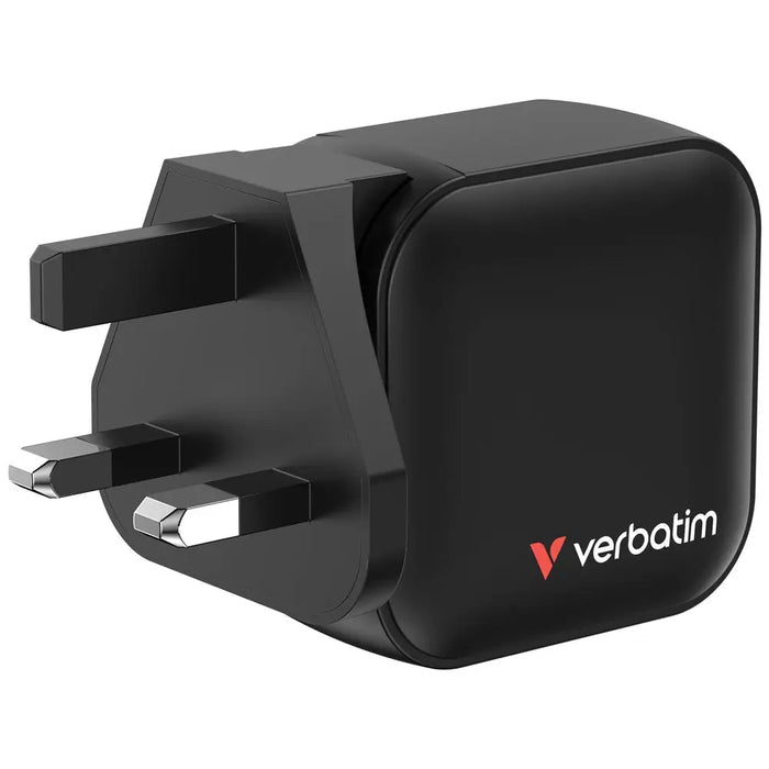 Verbatim Mini GaN Charger 70W 3 Port US plug with EU and UK adaptors - Аксесоари<<<VERBATIM памети и