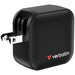 Verbatim Mini GaN Charger 70W 3 Port US plug with EU and UK adaptors - Аксесоари<<<VERBATIM памети и
