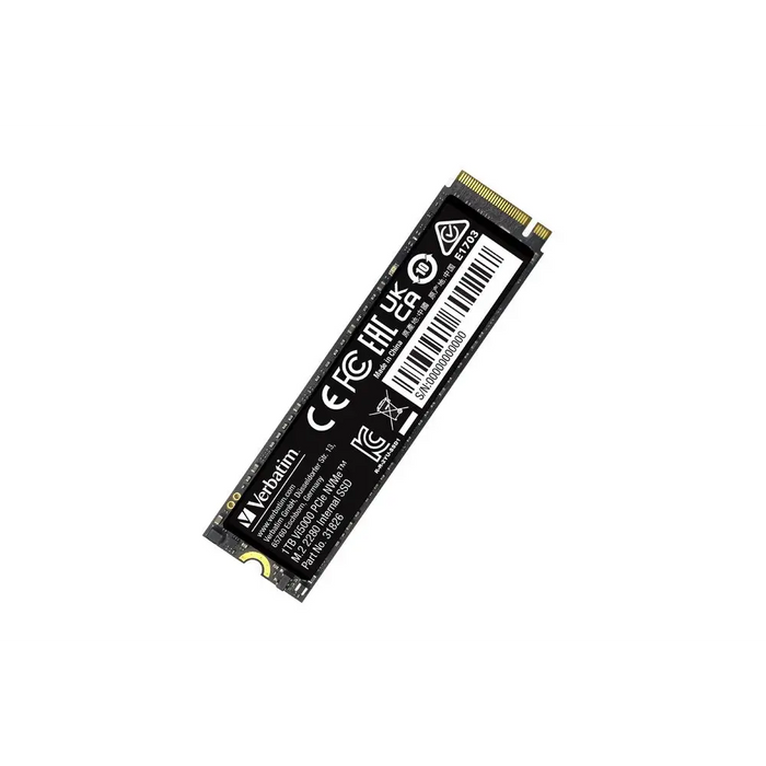 Verbatim Vi5000 Internal PCIe NVMe M.2 SSD 1TB - SSD дискове<<<VERBATIM памети и аксесоари<<<VERBATIM<<<PolyComp