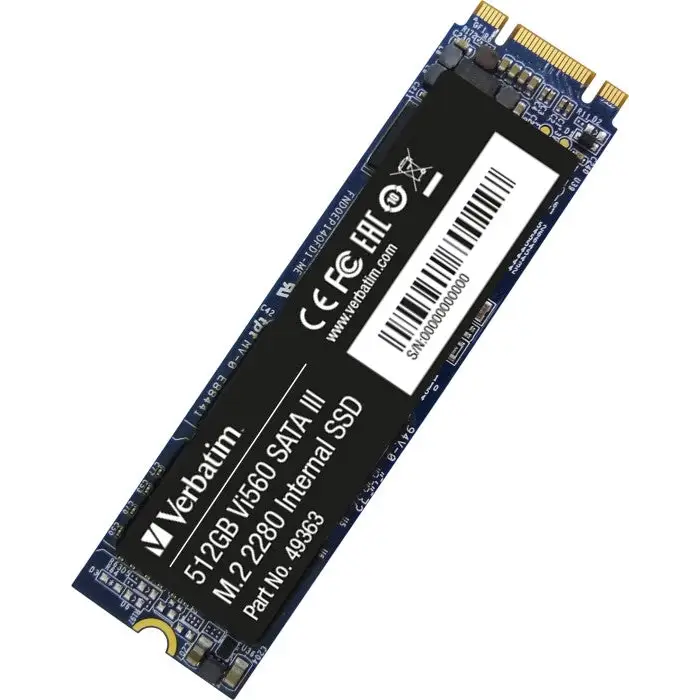 Verbatim Vi560 S3 M.2 SSD 512GB - SSD дискове<<<VERBATIM памети и аксесоари<<<VERBATIM<<<PolyComp