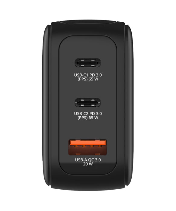 Verbatim Mini GaN Charger 65W with Display