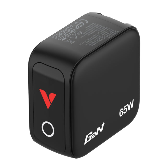 Verbatim Mini GaN Charger 65W with Display