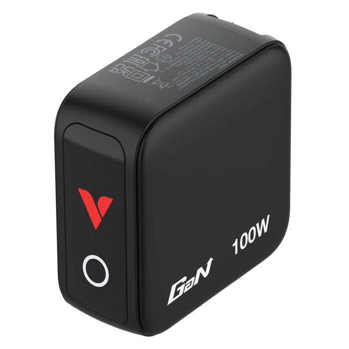 Verbatim Mini GaN Charger 100W with Display