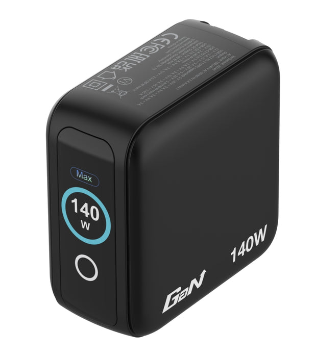 Verbatim Mini GaN Charger 140W with Display