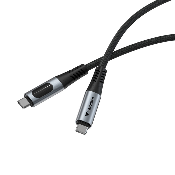 Verbatim Sync & Charge USB-C to USB-C 100W Display 120 cm
