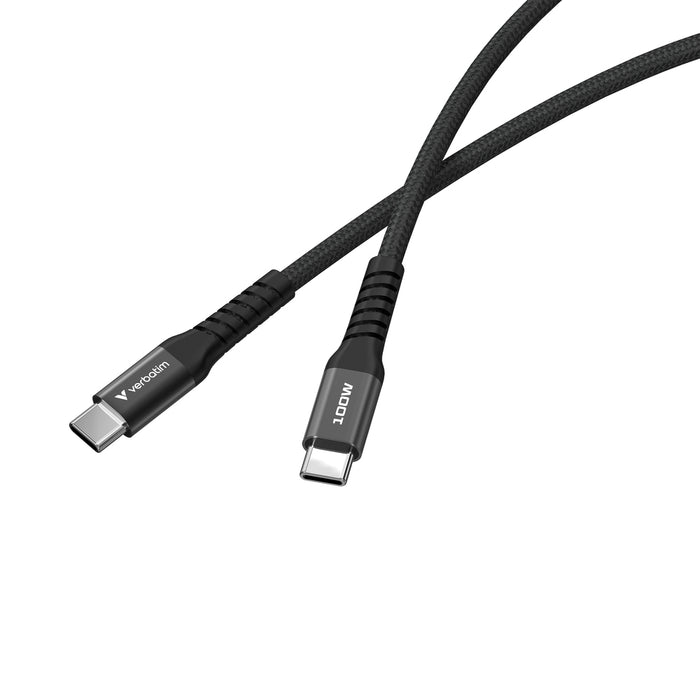 Verbatim Sync & Charge USB-C to USB-C 100W Magnetic 120 cm - Black