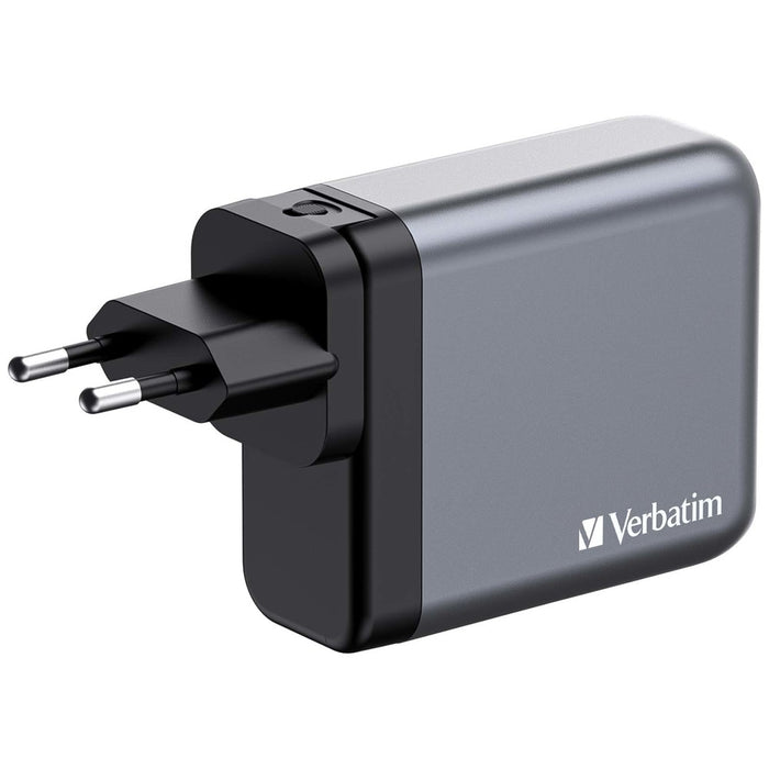 Verbatim GNC-140 GaN Charger 4 Port 140W USB A/C (EU/UK/US)