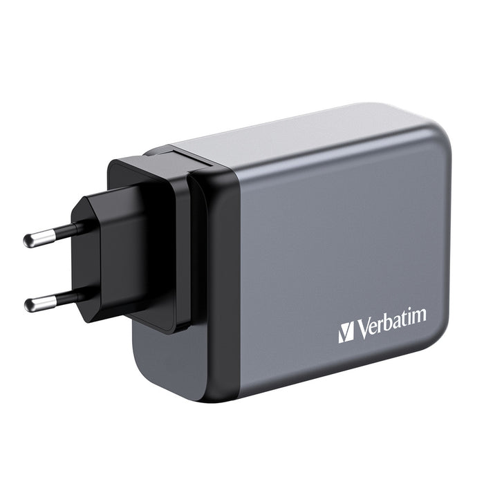 Verbatim GNC-200 GaN Charger 4 Port 200W USB A/C (EU/UK/US)