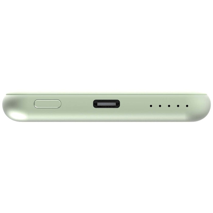 Verbatim MCP-5GN Power Pack 5000 mAh with UBS-C PD 20W / Magnetic Wireless Charging 15W Green