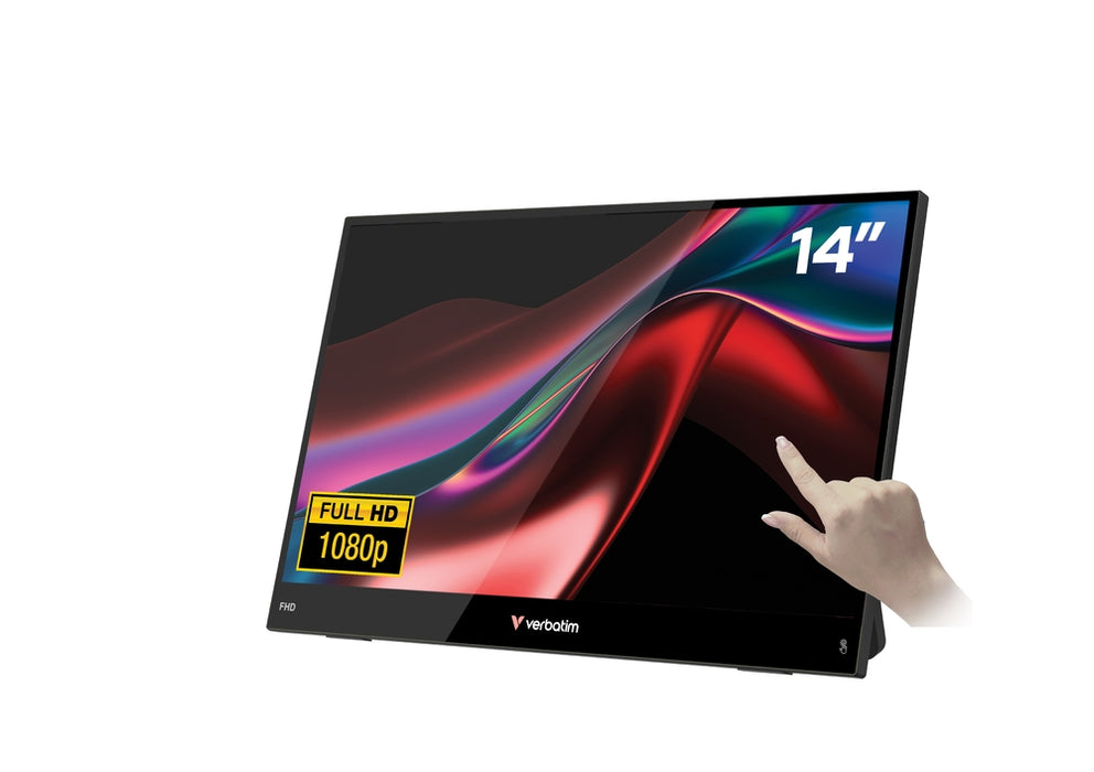 Verbatim Portable 14" FHD Touch Monitor LIGHT