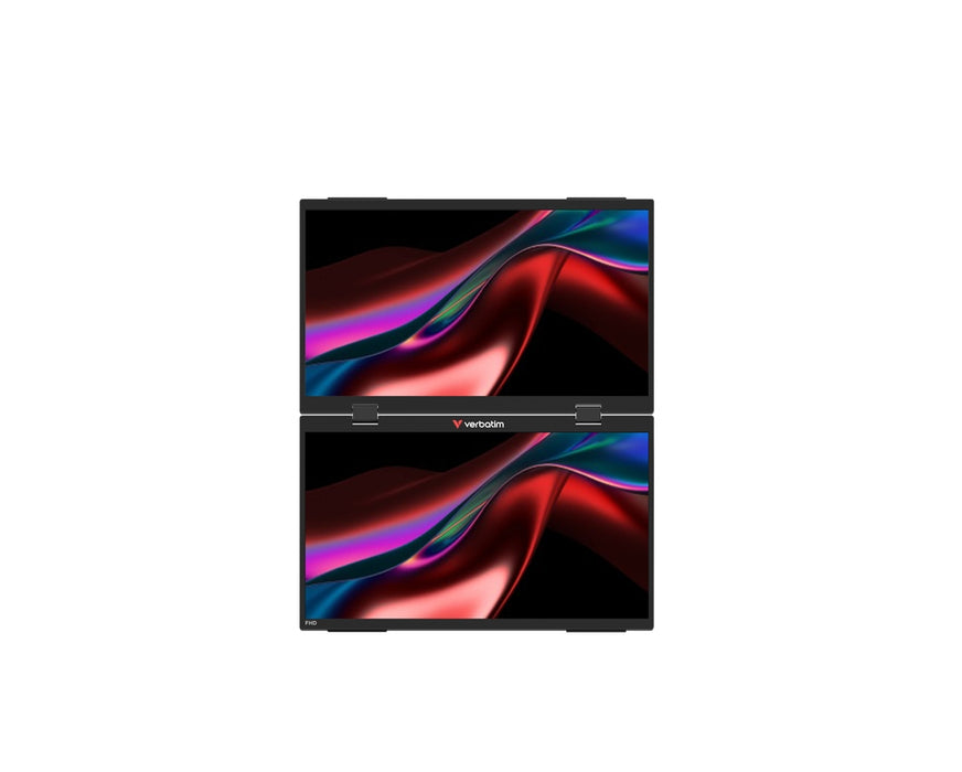 Verbatim Portable 15.6" Dual Monitor Essentials