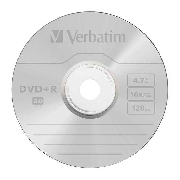 Verbatim DVD+R AZO 4.7GB 16X MATT SILVER SURFACE (25 PACK)