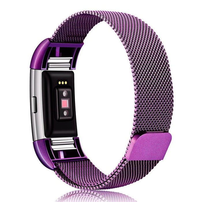 Bracelet Milan stainless steel, magnetic, for Fitbit Charge 3