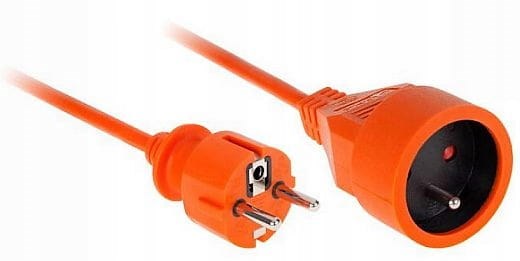 VERTEX PZO20M Retractable extension cable 20 m 3x2,5 mm Orange