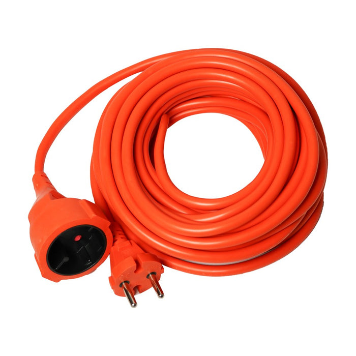 10 m retractable extension cord, PZO10M2x1.0 mm VERTEX