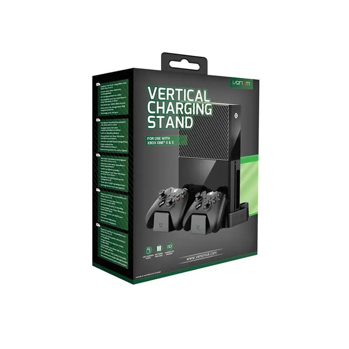 Vertical charging station for Xbox One with 2 Venom VS2861 batteries - Плеър DVD<<<Конзоли и аксесоари<<<ТВ Аудио