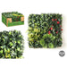Vertical Garden Ibergarden Red Green Plastic Sheets 50 x 50 cm (10 Units) - Декорация и Осветление<<<Дом