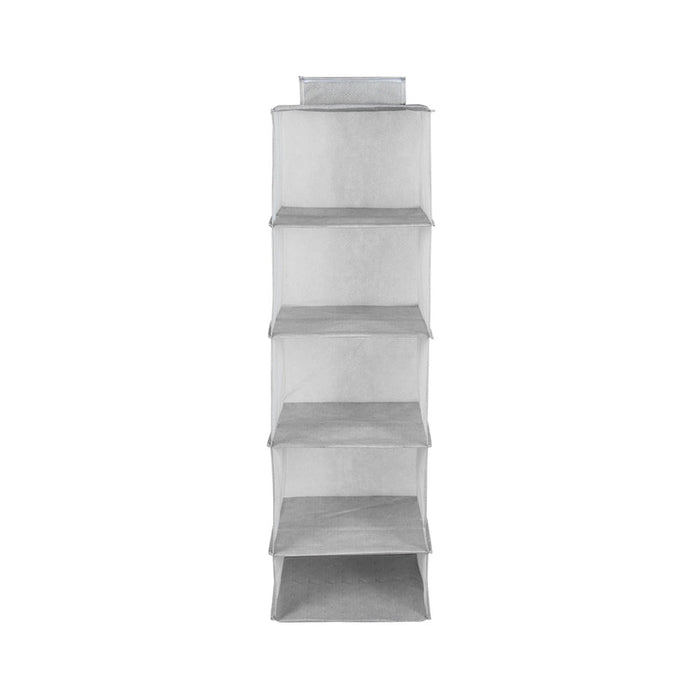 VERTICAL ORGANIZER 5 LEVELS COMPACTOR BOSTON - Продукти за съхранение и организация на дрехи<<<Домашни
