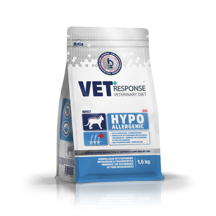 VET RESPONSE Hypoallergenic - dry cat food - 1,6kg