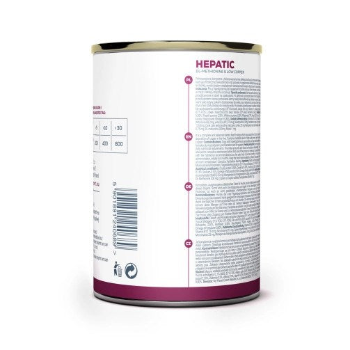 VETEXPERT Veterinary Diet Hepatic Dog - wet food for dogs - 400g