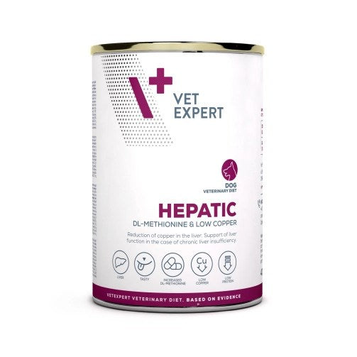 VETEXPERT Veterinary Diet Hepatic Dog - wet food for dogs - 400g