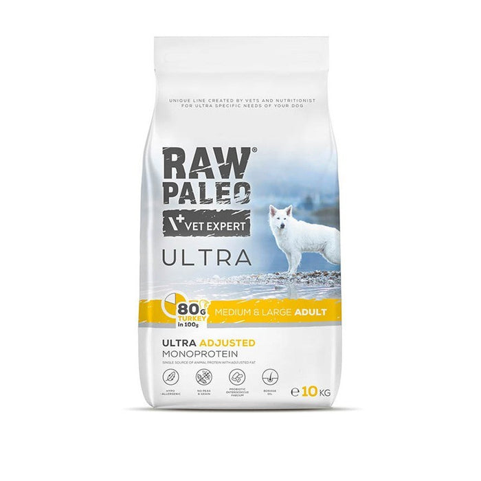 VETEXPERT Raw Paleo Ultra Medium&Large Adult Turkey - dry dog food - 2 kg