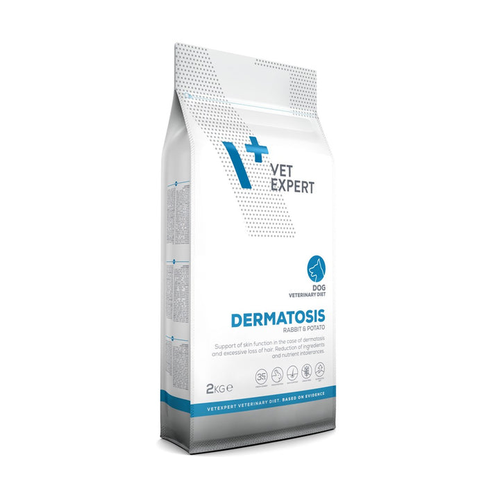VETEXPERT Veterinary Diet Dermatosis Dog Rabbit & Potato - dry dog food - 2 kg