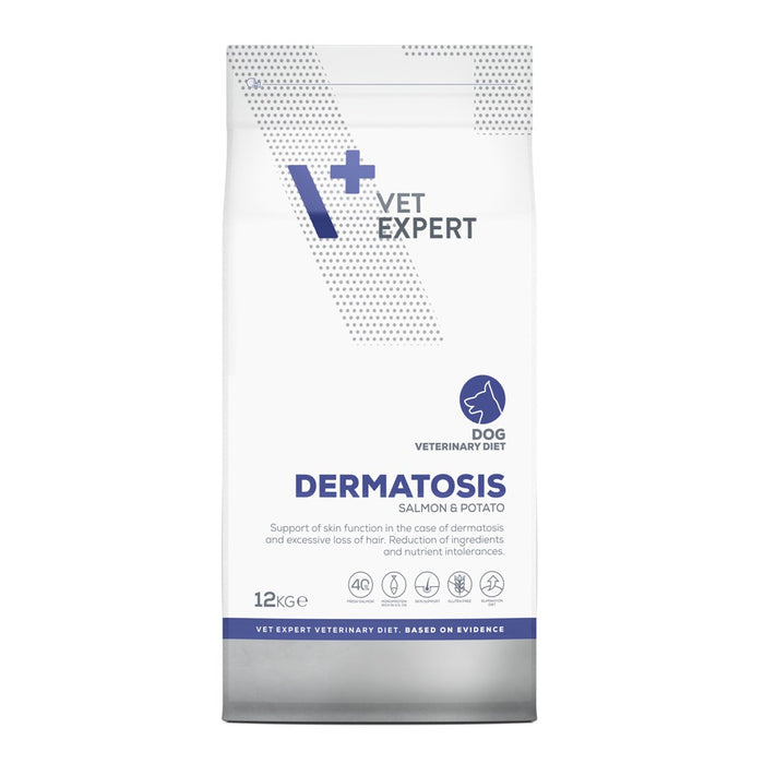 VETEXPERT Veterinary Diet Dermatosis Dog Salmon & Potato - dry dog food - 12 kg