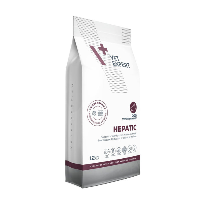 VETEXPERT Veterinary Diet Hepatic Dog - dry dog food - 12kg