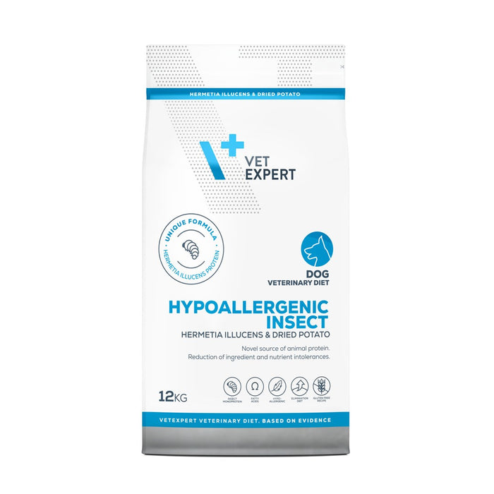 VETEXPERT Veterinary Diet Hypoallergenic Insect Dog - dry dog food - 12 kg