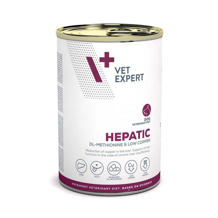 Wet food VETEXPERT Hepatic Dog Meat 400 g